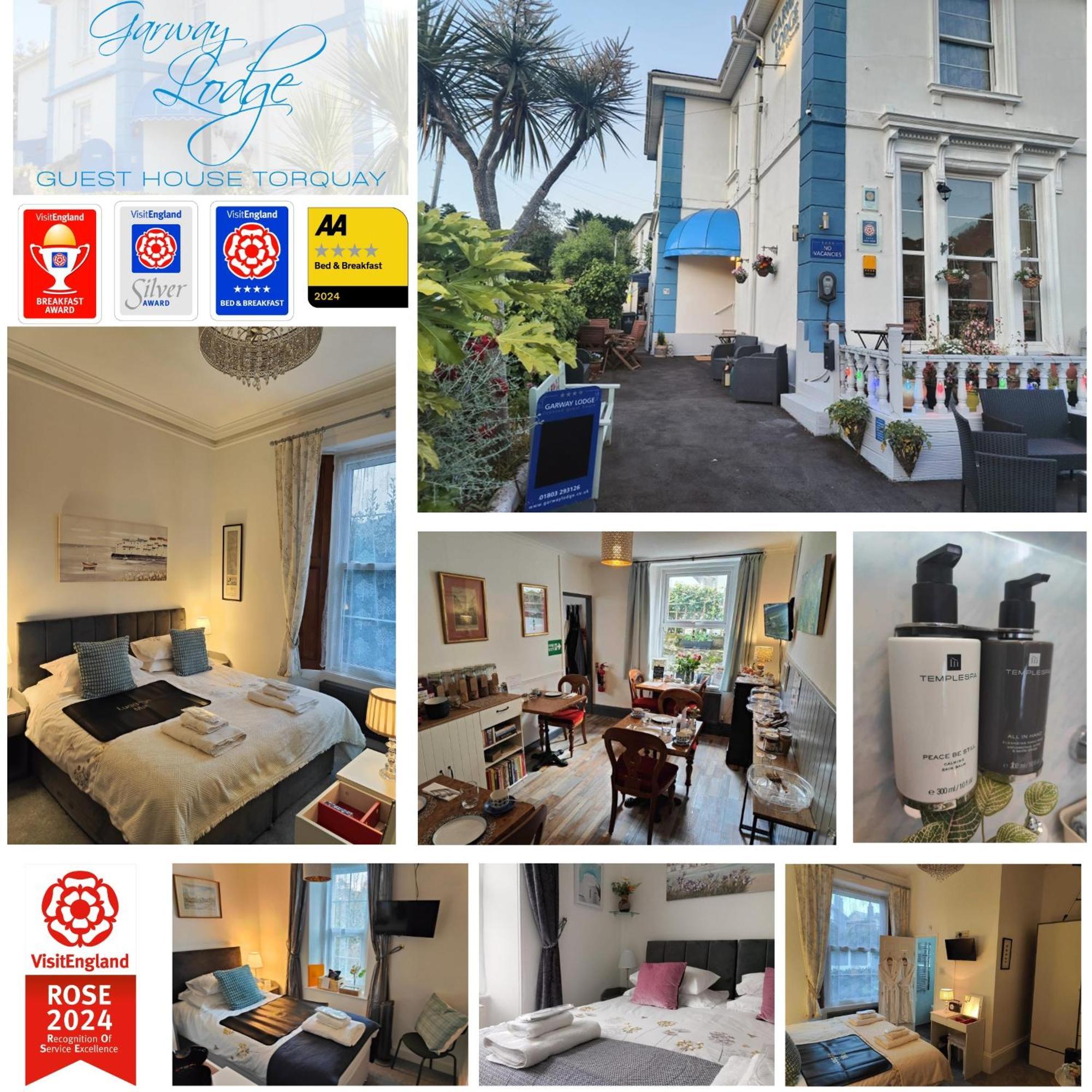 Garway Lodge Guest House Torquay Buitenkant foto